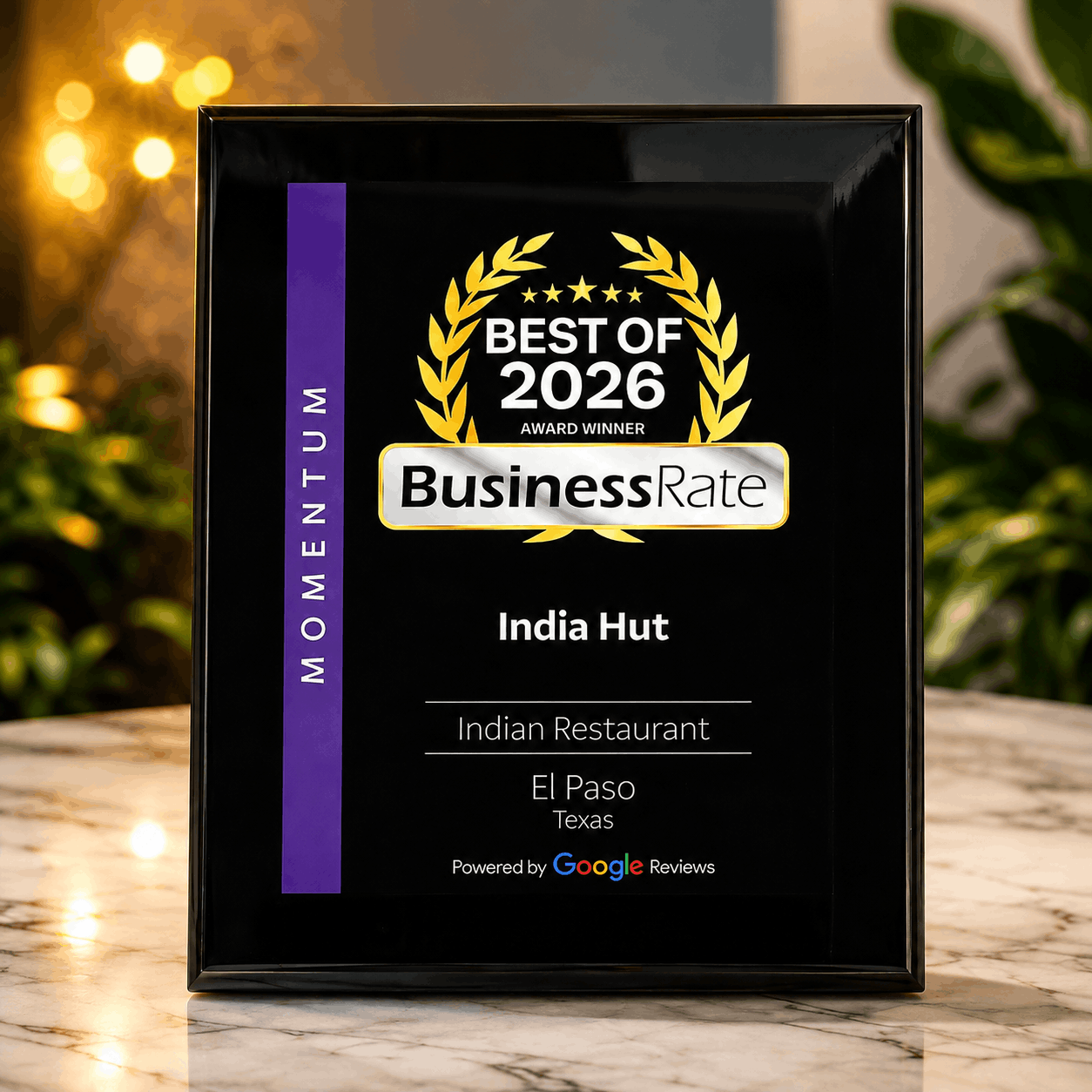 Google Rating Award